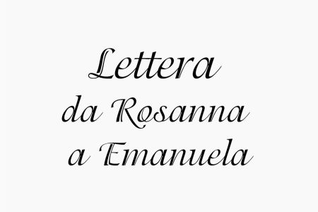 Messaggio di Rosanna a Emanuela